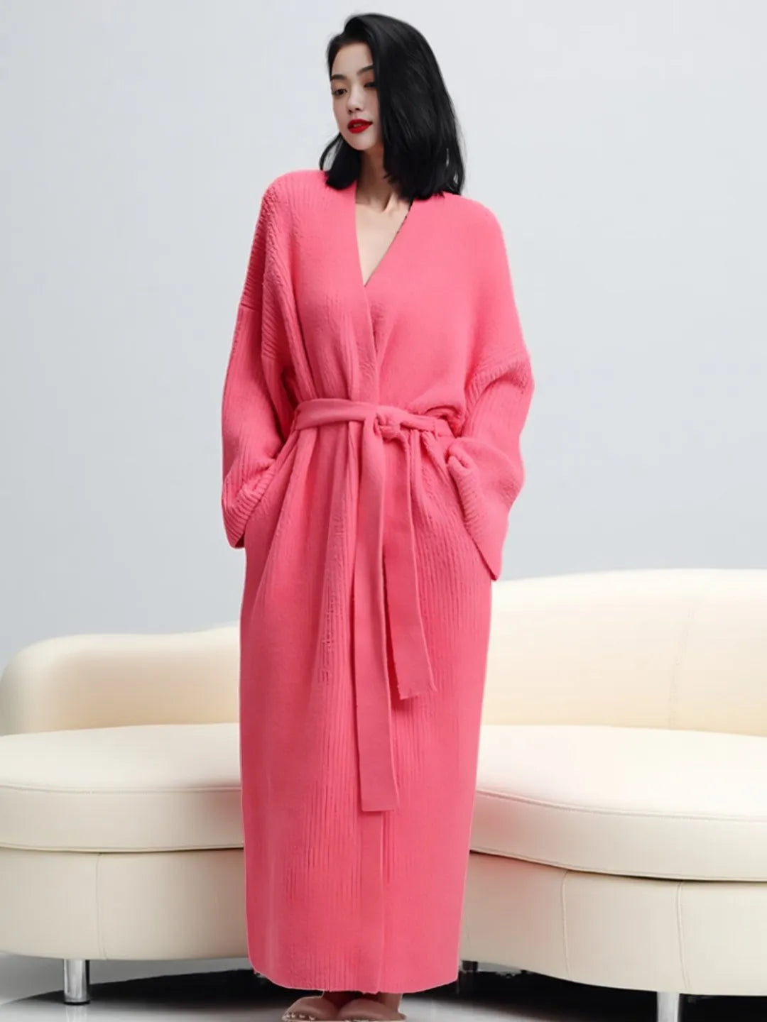 Rose Red Luxury PlushRobe